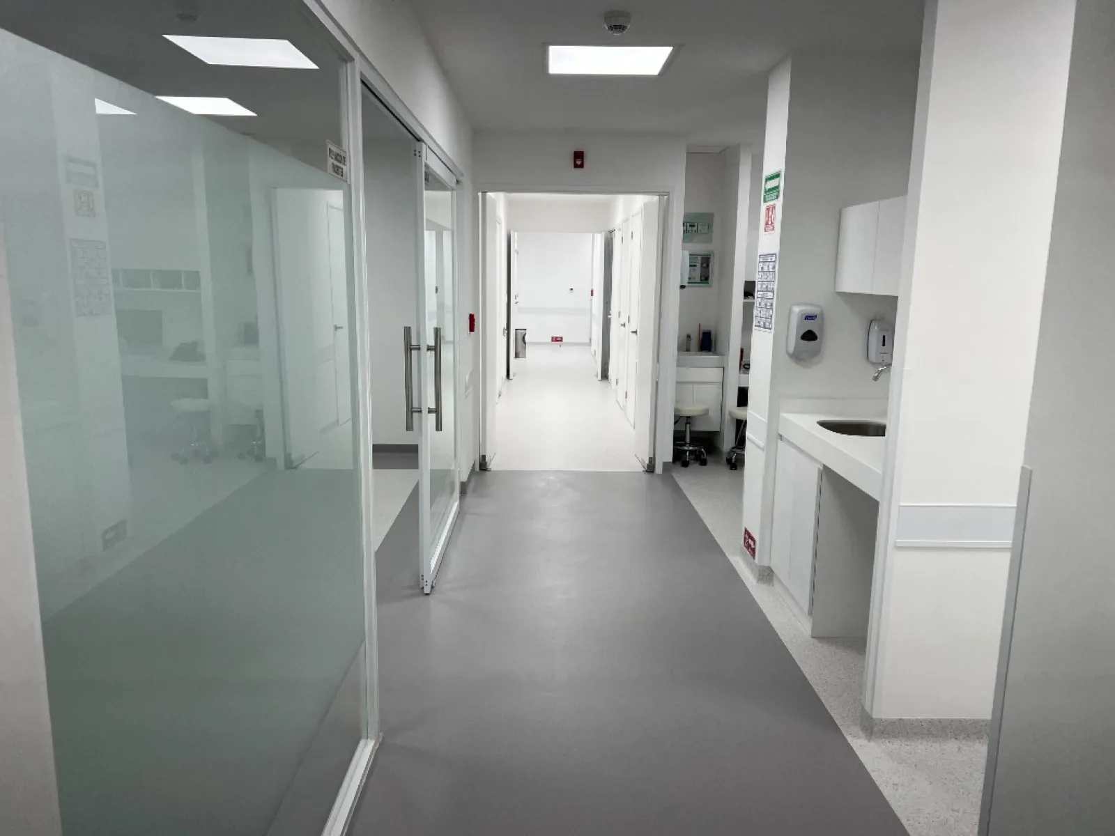 FertilyMed clinic corridor and patient circulation