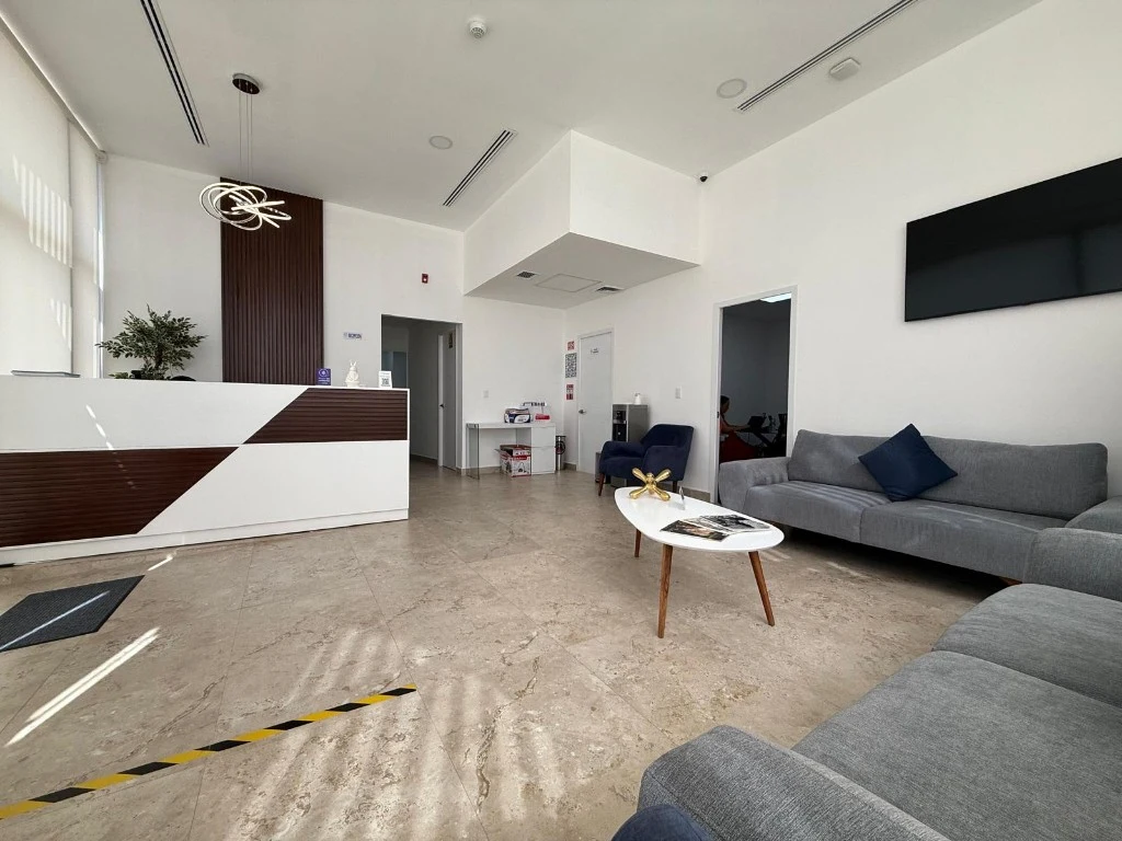 FertilyMed clinic reception lounge